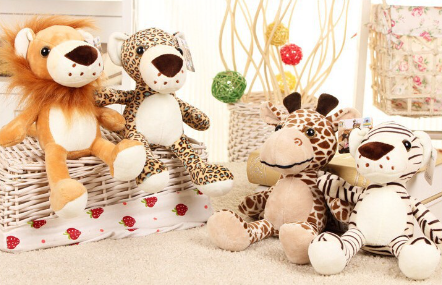 8 Inch Safari Animal Collection Stuff Toy