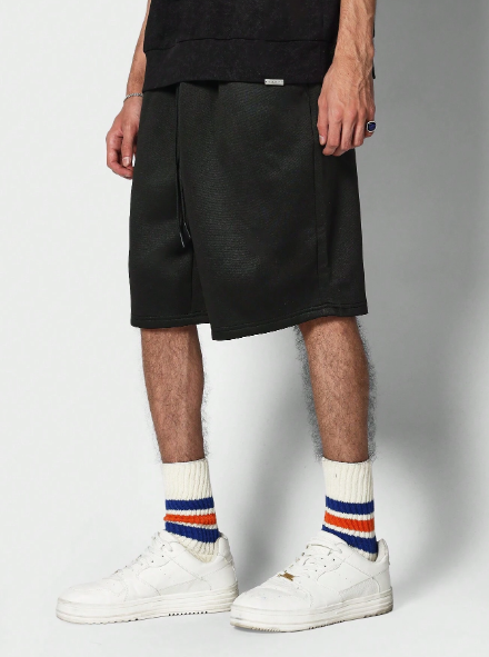 SUMWON Drop Crotch Essential Jort