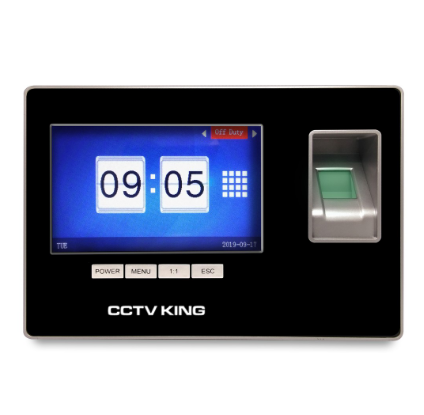 Touch Screen Fingerprint Biometric Time Recorder Machine Attendance