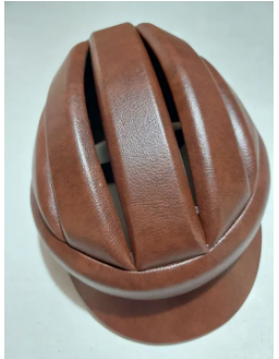 Bike Helmet Classic Design Brown Model 2 Pinoy Made Comfort Style