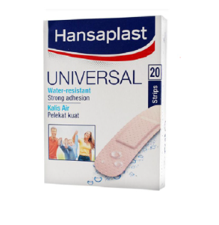 Hansaplast Universal Water Resistant Strips 20's