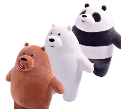 8Inch We Bare Bear Stuff Toy Collection