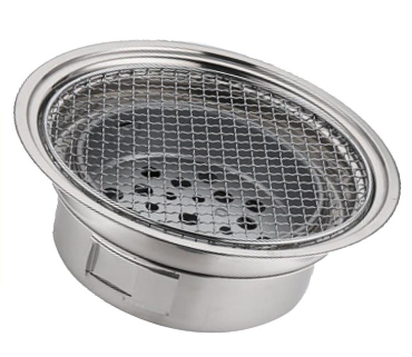 Barbecue Grill with Grill Tabletop Grill Portable Camping Grill for Robata Takoyaki BBQ Barbecue Tools