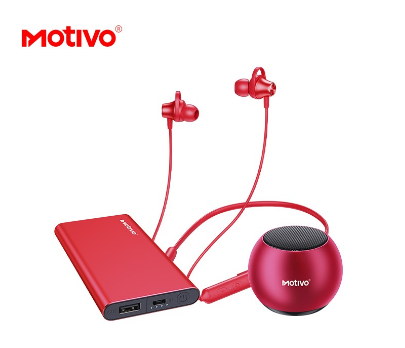 Motivo Bundle 2 (Sports bluetooth headphone, MINI Bluetooth Speaker & Power bank)
