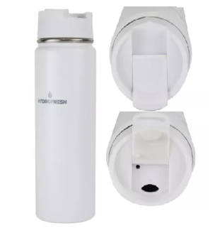Surplus Hydrofresh Stainless Steel Tumbler with Sporty Handle 650ml