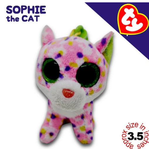 TY Key Clips-Chains Bag Charm Hanging Plushie Stuffed Toy Collection 1 PCC28