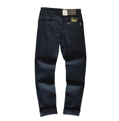 New Black Fashion Men's Casual Stretch Skinny Jeans Trousers Tight Pants Solid Color Jeans Men