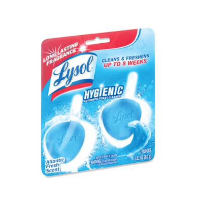 Lysol Hygienic Automatic Toilet Cleaner Atlantic Fresh Scent 80g