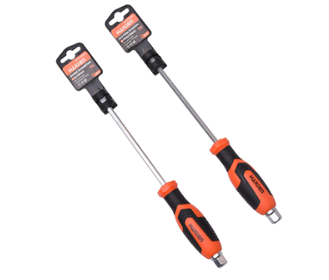 Harden 5X100mm-8X200mm Slotted Screwdriver Professional Magnetic Screw Driver Hand Tools CRV Flat Sl