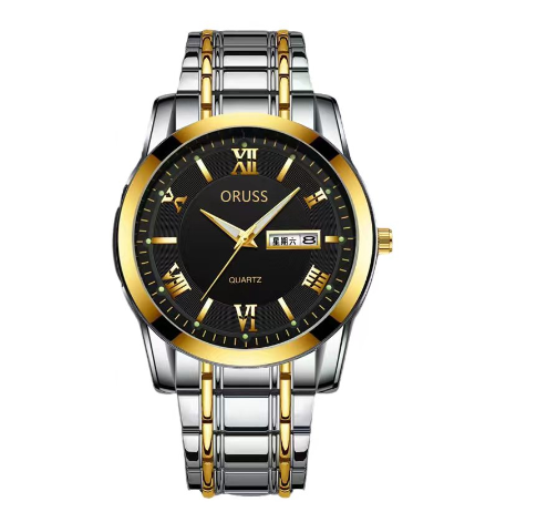 Original ORUSS Women Waterproof Simple Ultra-Thin Luxury Business Fashion Watch Automatic Quartz Dual Watch M4