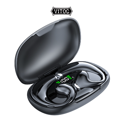 Vitog Wireless Bone JR02 TWS Conduction Headphones Bluetooth Sports Earbuds Ear Hook With Mic Headset
