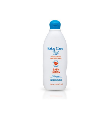 Baby Care Plus Baby LOTION 200mL with 24Hr locked in Moisturizers & Vitamin E