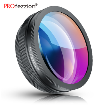 JC 2 In 1 Add-On Lens with 18mm Wide-Angle Lens and 10x Macro Lens For Sony ZV-1F Camera and Sony E PZ 16-50mm F3.5-5.6 OSS Lens