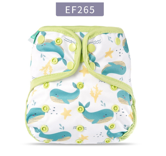 Baby Cloth Diaper Cover One Size Reusable Washable Adjustable Waterproof Diaper S4