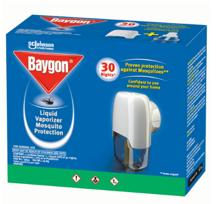 Baygon Liquid Vaporizer - Starter 30 nights 19.8g