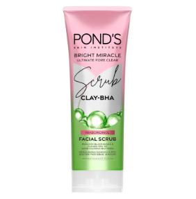 Pond's Bright Miracle Ultimate Pore Clear Facial Scrub 100G