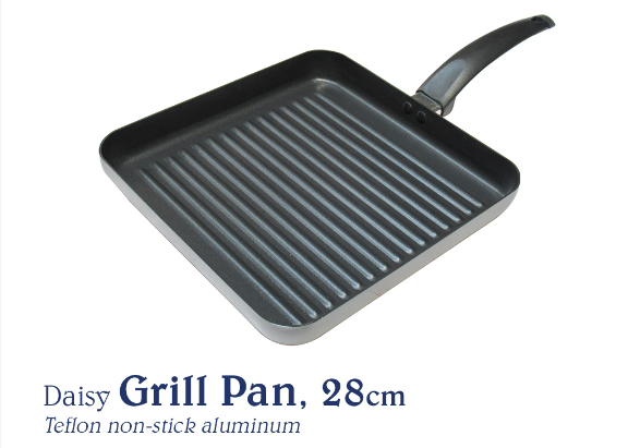 Chef's Classics Daisy Non-Stick Grill Pan, 28cm