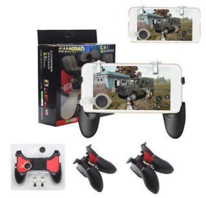 5 in 1 Gamepad Game Controller With Free Joystick for Phone Gaming Holder