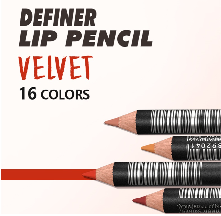 BEAUTY GLAZED Face Secret Waterproof Lipliner Matte Long-lasting Makeup Lipliner 16 Colors Matte Velvet Lipstick Pen