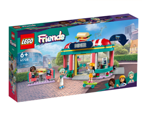 Lego 41728 Friends Heartlake Downtown Diner Building Blocks