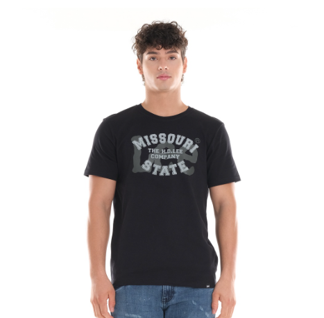 Lee Men's Graphic T-Shirt in Black