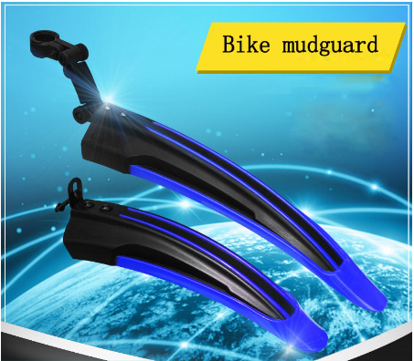 1 Pair Bike Mud Guard MTB Flexible Bicycle Colorful Mountain Bike Mudguard