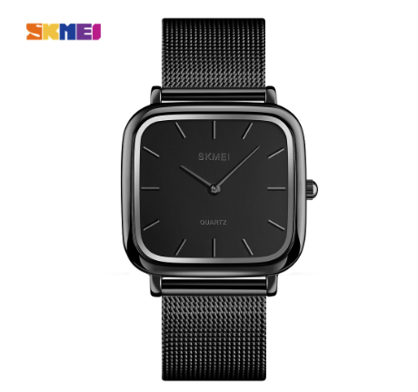 Skmei 1555S Women Quartz Watch Fashion Elegant Wristwatch BLACK