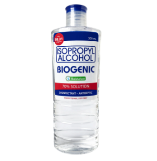 Biogenic Alcohol Isoprophyl 70% 500ml