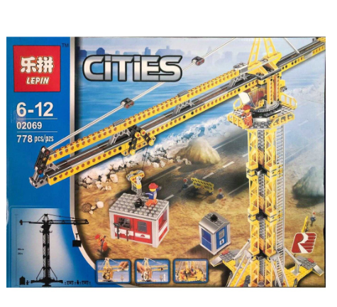 City Construction Crane Blocks Building Sets(big blocks)