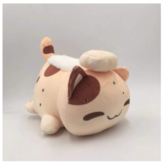 Aphmau Cat Stuffed Toys Animal Hamburg Angel rainbow French Fries Donuts Cats Plushie Plush Doll For Girls Pillow Home Decor  D25