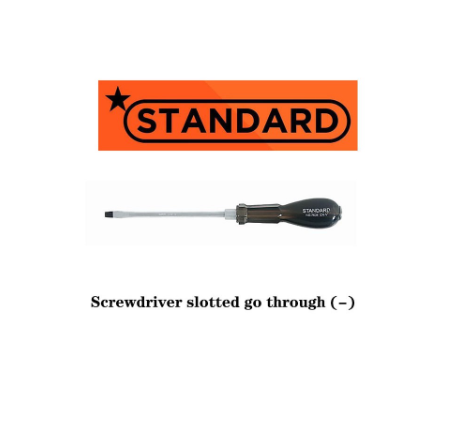 Standard Screw Driver With Flat Magnetic Head High Quality Hardware Tools (SD0358-59)