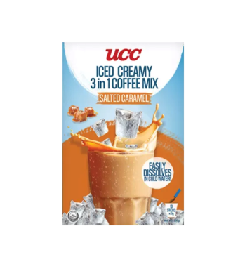 Ucc Iced Creamy Salted Caramel 3-in-1 Coffee Mix 25g x 10s