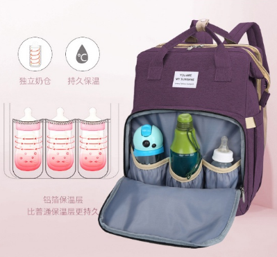 Cadim Nappy Bag Large Capacity Baby Travel Backpack Desiger Nursing For Care