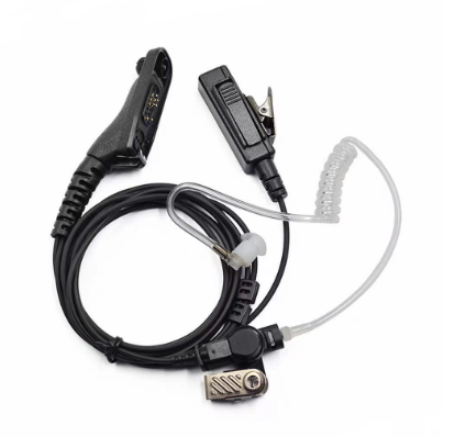 Baofeng  Kenwood Walkie Talkie Headset PTT HandsFree Headphone Earphone Earpiece Air Tube Handsfree
