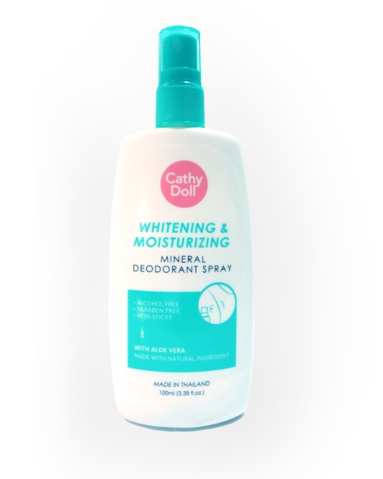 Cathy Doll Whitening & Moisturizing Mineral Deodorant Spray 100ml