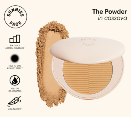 Sunnies Face Skin So Good The Powder True To Skin Soft Matte Setting Powder Cassava