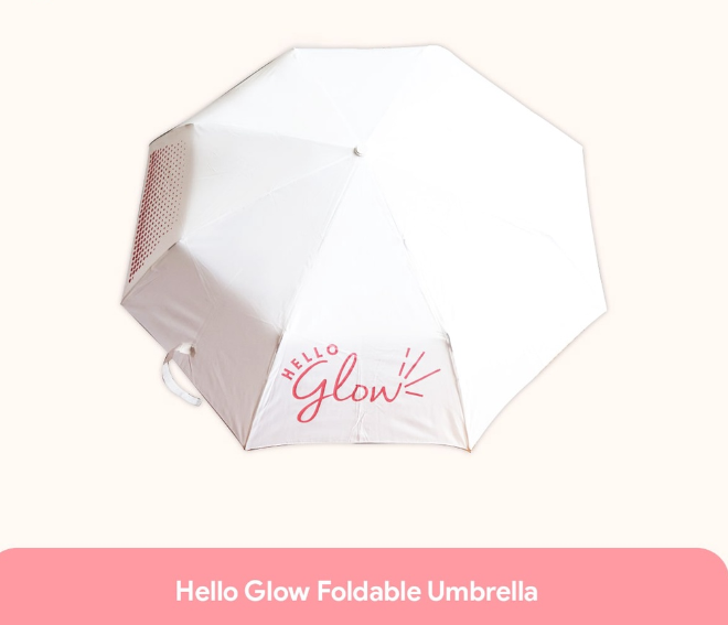 Hello Glow Foldable Umbrella