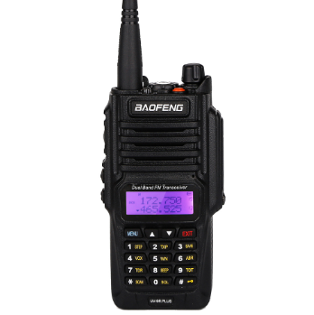 Baofeng UV-9R Plus UHF VHF 8W Water Proof Walkie Talkie Two Way Radio(Black)