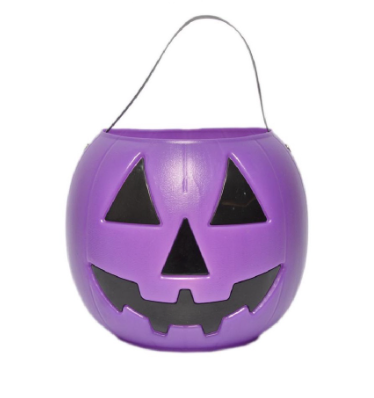Violet Halloween Pumpkin Pail