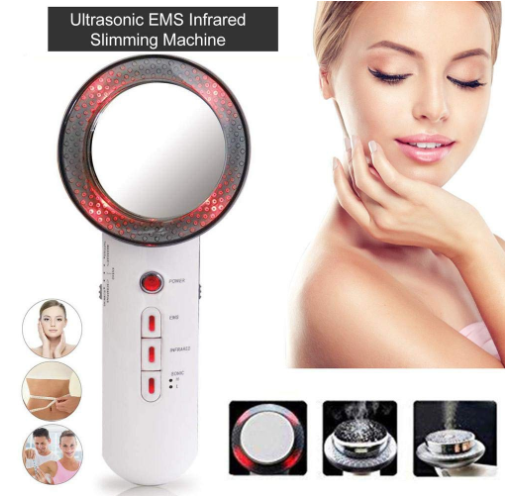 Salorie Ultrasound Cavitation EMS Body Slimming Massager Lipo Fat Burner Machine Galvanic Infrared Ultrasonic Weight Loss Facial Lifting