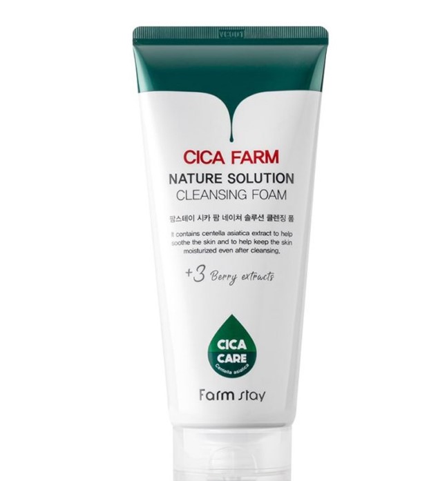 Cica Farm Nature Solution Cleansing Foam 180ml