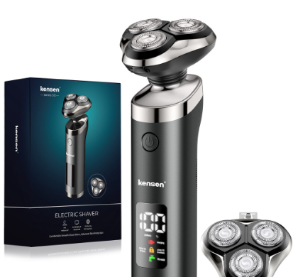 Kensen Electric Shaver 3D Floating Shavers IPX6 Shavers Waterproof Multifunction Facial Beard Machine For Men Hair Razor Professional
