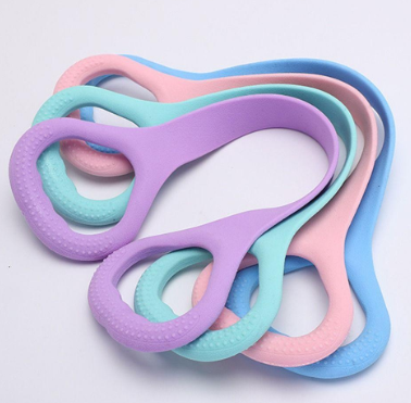 Yoga Stretching Belt Long Slimming Stretch Elastic Band Stretching Band Loop Dance Stretching Band Yoga Pilates Fitness Loop