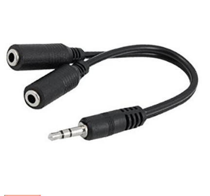 Y Splitter Cable Headphone Male To Female Audio Cable MP3 2 in 1 AUX Adapter Computer Stereo Jack