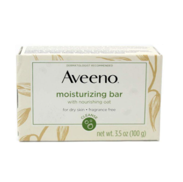 Aveeno Moisturizing Bar With Nourishing Oat Soap 100g