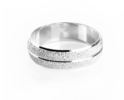 Unisilver 925 Sterling Wedding Ring