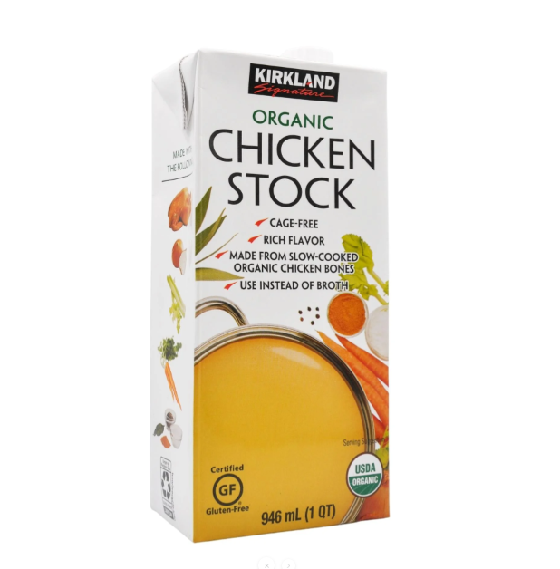 Kirkland Organic Chicken Stock 946ml