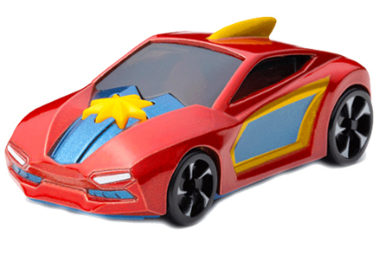 Marvel Racing Car Series Go Collection Captain Marvel Vehicle