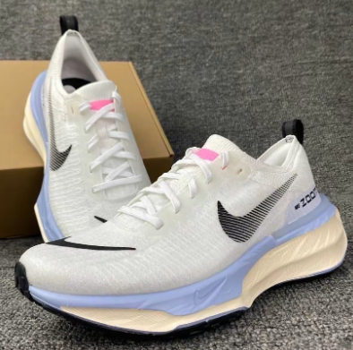 UA SHOES ZOOMX INVINCIBLE RUN 3 WHITE BLUE SNEAKERS RUNNING SHOES UNISEX FOR MEN/WOMEN