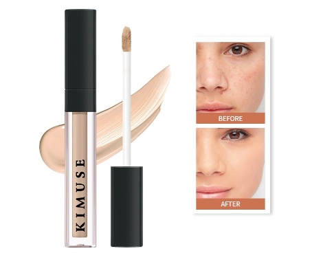 Kimuse Foundation Soft Matte Long Wear Oil Control Concealer Liquid Cream